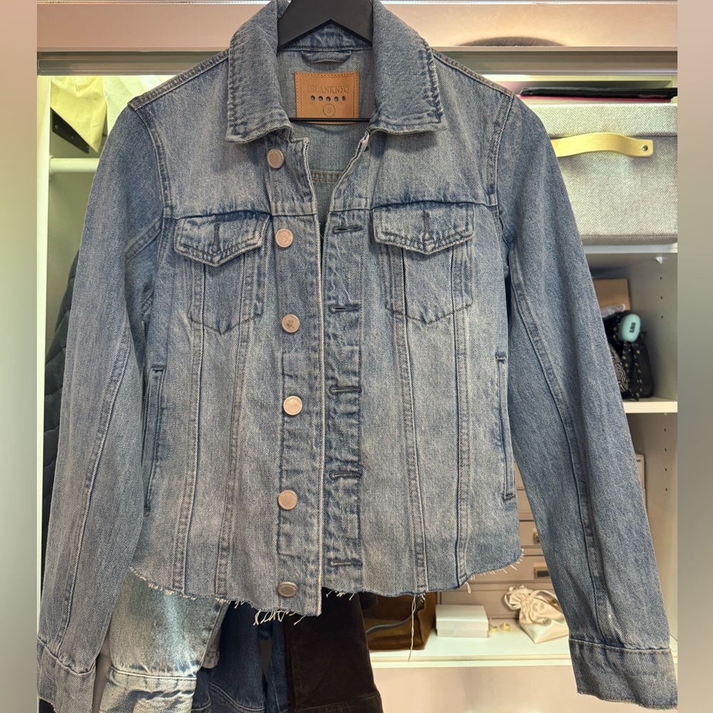Blank NYC Light Blue Denim Jacket